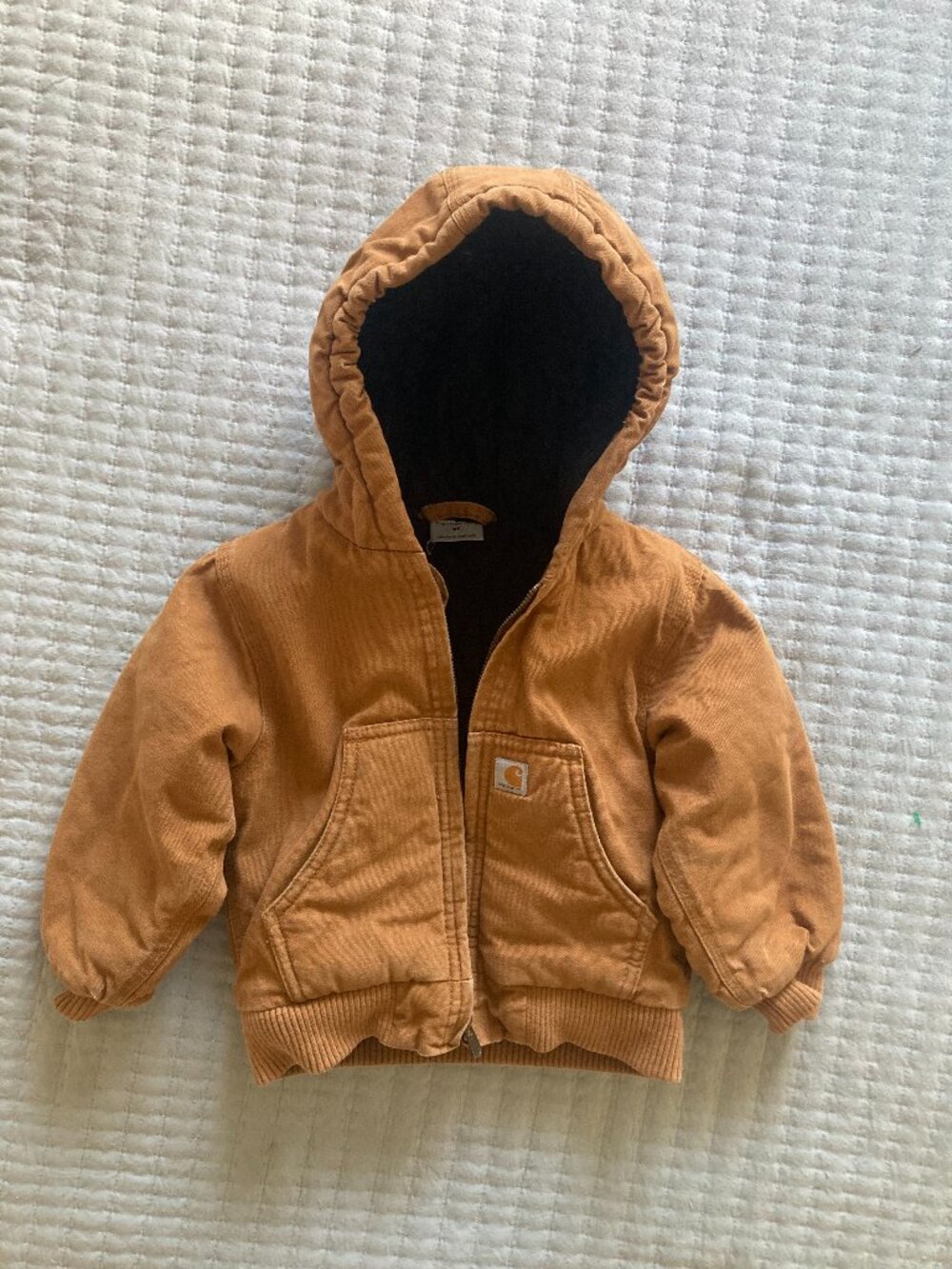 Carhartt Toddler Insualted Canvas Jacket, 2T